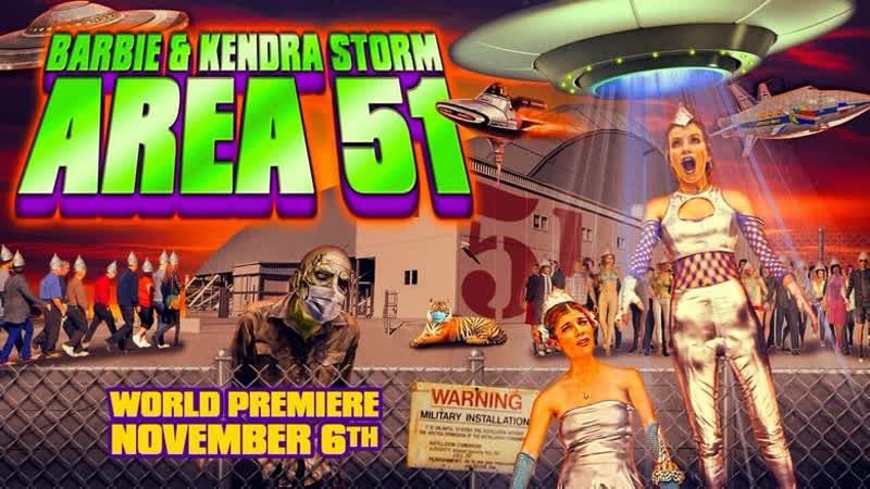 Барби и кендра штурмуют зону 51 (2020) barbie &amp; kendra storm area 51