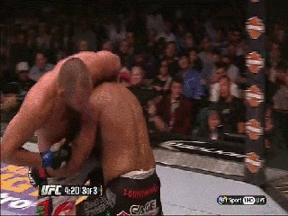 Daniel cormier epic bodyslam on dan henderson ufc 173