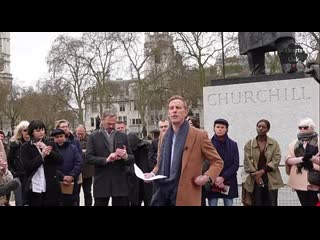 Laurence fox (reclaim party) launches his campaign to be mayor of london 7th april 2021