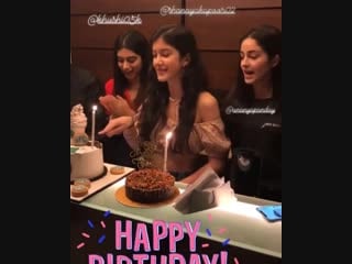 Shanaya hbd insta