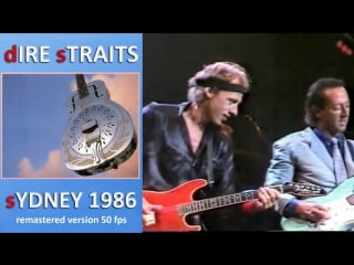 Dire straits 1986 sydney