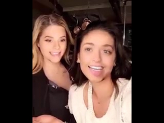 Sasha pieterse on shay mitchell#39;s snapchat (#emison)