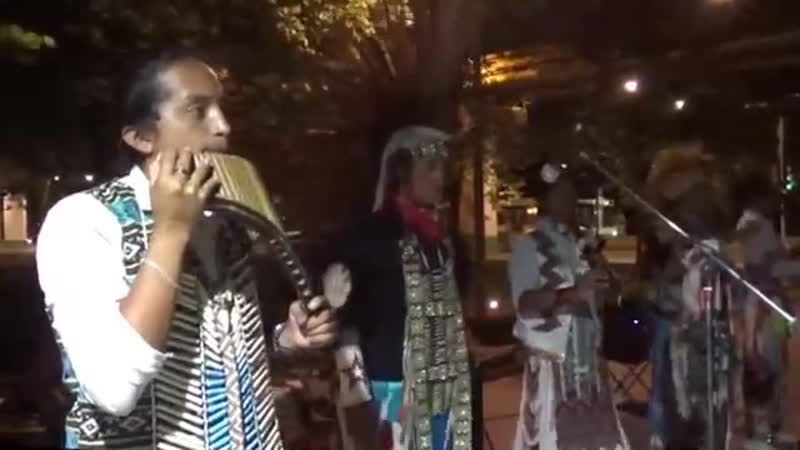 Индейцы играют «кукушку» виктора цоя на вднх