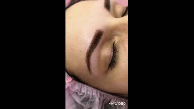 Шикарные пудровые брои
