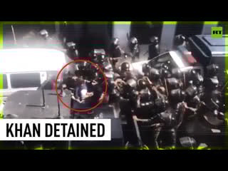 Former pakistani pm imran khan detained