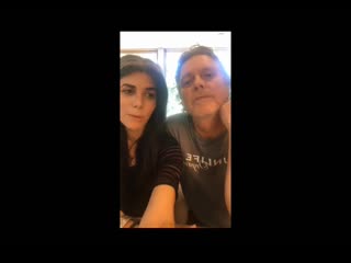 Rick allen and his wife lauren monroe on instagramlive