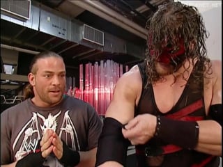 Kane and rob van dam backstage, wwe raw