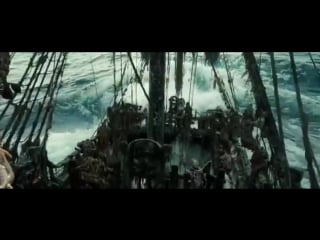 Davy jones using his tentacles to hold on his hat when they were going down on water is the kind of attention to details i like