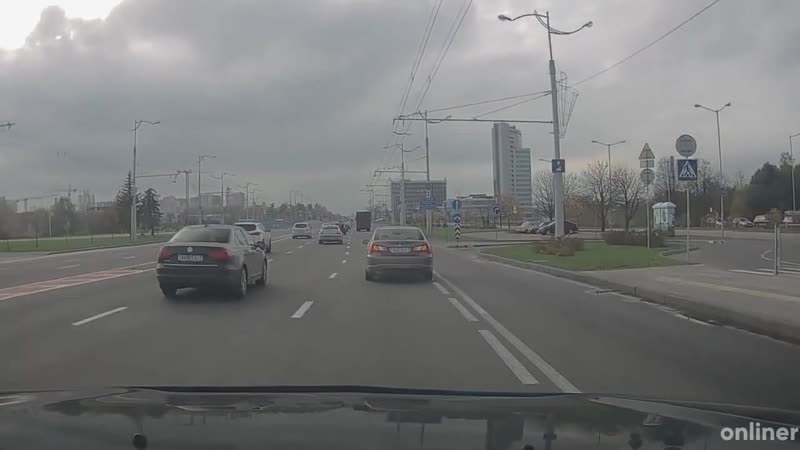 Мінск аўтазак з'ехаў з месца дтз