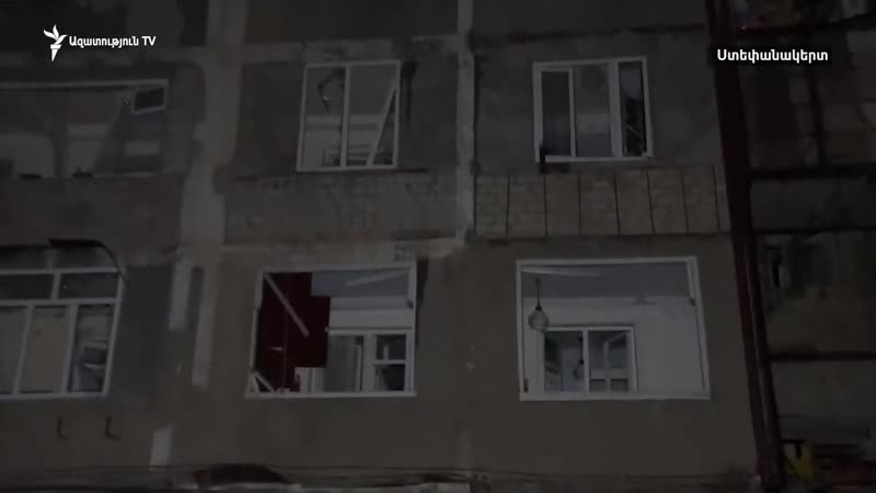 Ստեփանակերտը հրետակոծությունից հետո