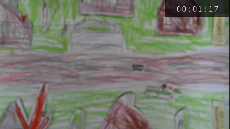 Animation, Scene With Tanks 