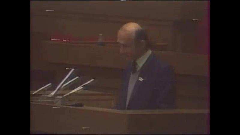 Зянон пазьняк пра чарнобыльскі генацыд (1991 г )