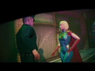 Supergirl femdom; footjob; foot fetish; masturbation; riding; vaginal fucked; 3d sex porno hentai; [dc comics]