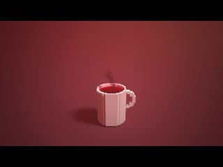 Tea voxel animation