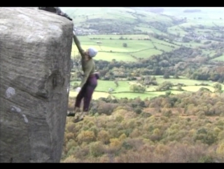 Hard grit (british trad climbing in 90s)