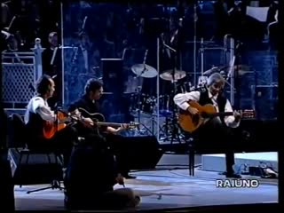 Paco de lucia, al di meola and john mclaughlin live in modena