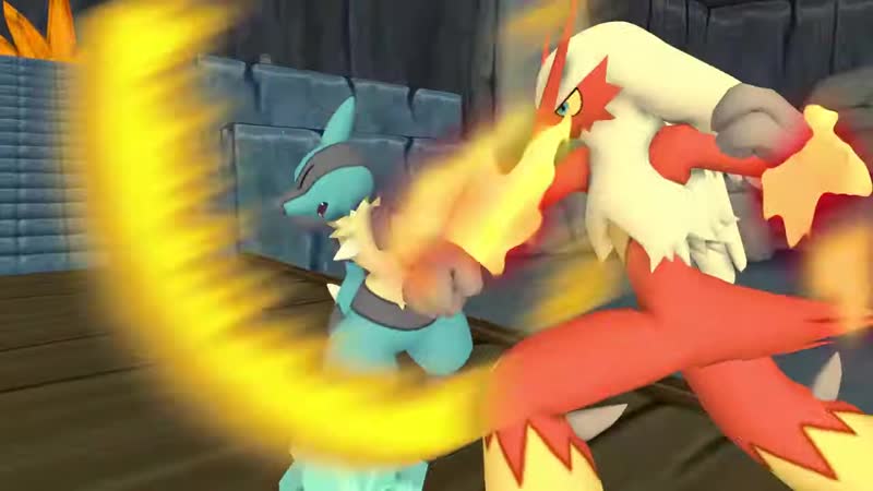 [porn battle!] lucario vs blaziken (pokemon battle) | dbx