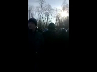 В волоколамске жители вышли на митинг против свалки власти вызвали омон