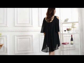 2013 new arrive summer chiffon fake two piece chiffon dress plus size batwing sleeve with belt blue black orange