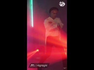 [fancam] 29 05 2017 highlight calling you (dongwoon) @ mnet present (mpd cam)