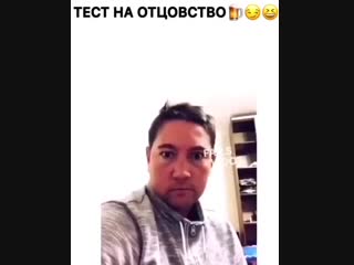 Тест на отцовство mp4