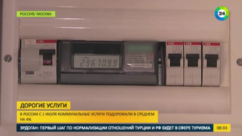 В россии выросли тарифы жкх