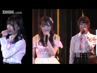 Nmb48 kobayashi rina (with shinzawa nao, horinouchi momoka) tomodachi @ 200617 nmb48 nline seitansat