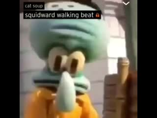 Бит из шагов сквидварда (vhs video)