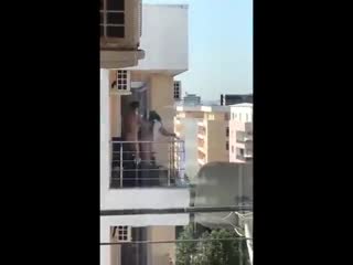 Balkonda kacamak 😅