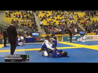 Black girls kristina barlaan (финалистка)vs patti fontes i#ibjjfworld16