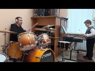 Alex minin ft mitrofan (xylophone drums)