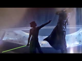 Sw tros concept art rey vs kylo ren