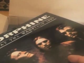 Morphine live at the warfield vinyl unboxing