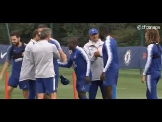 Maurizio sarri welcoming back olivier giroud, ngolo kante, antonio rudiger and ethan ampad