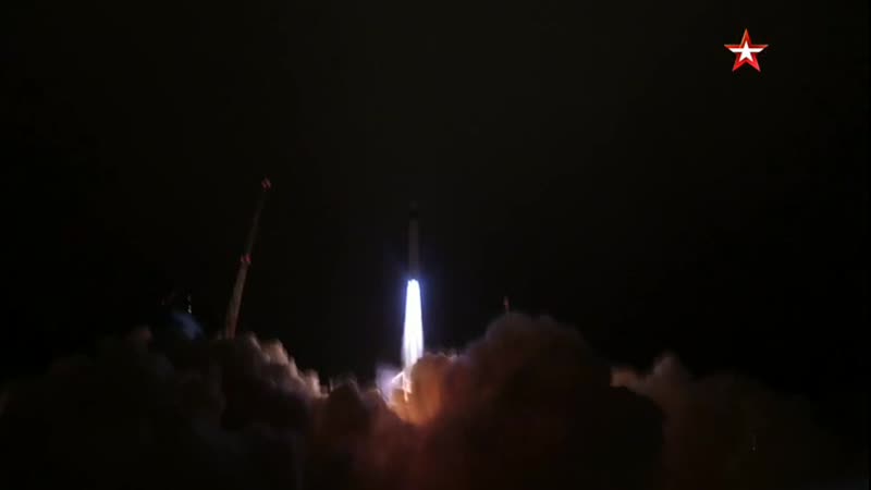 Пуск ракеты носителя легкого класса «рокот»
