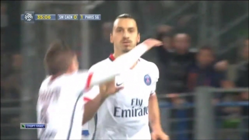 Красивый гол златана ибрагимовича