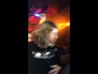 Luke gets caked