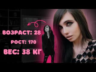 Самая худая на youtube | пропаганда рпп и анорексии | eugenia cooney