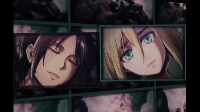 Ymir x historia vine edit | yumikuri x yumihisu