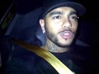 Тимати разгоняет свою audi r8 до 320 км в час