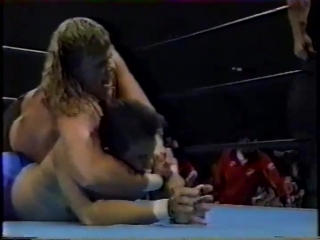 Steve williams/terry gordy vs akira taue/jun akiyama [jip; spliced ending]