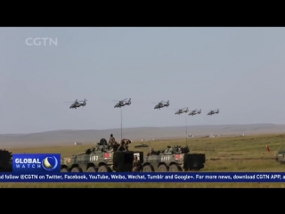 Russia launches largest military drills in decades, china participates