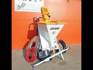 Как запустить штукатурную станцию гранд 3