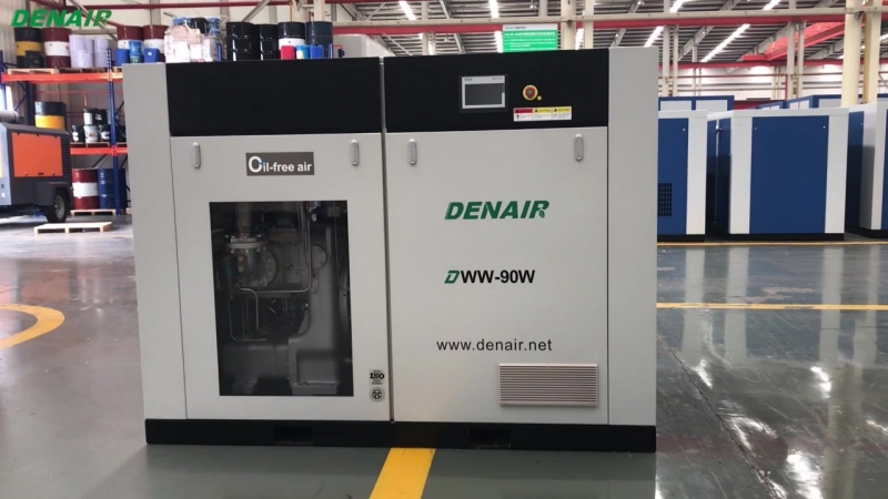 Безмасляный воздушный компрессор сухого типа denair