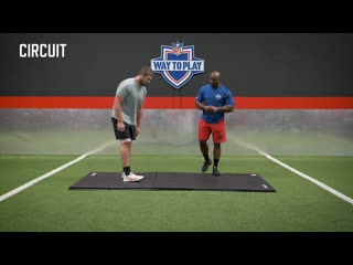 Trainer led nfl lower upper body plyometrics workout! week 4 day 4