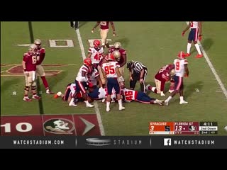 Syracuse dl alton robinson highlight