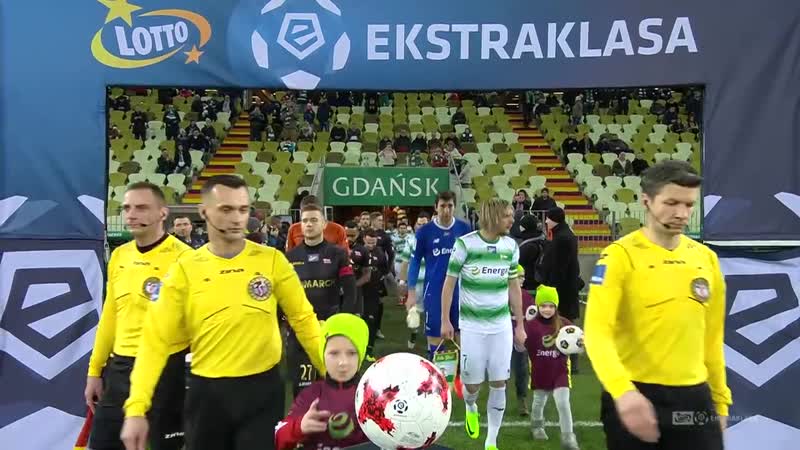 Lechia gdansk cracovia skrot sezon 2016 2017 kolejka 23 720p