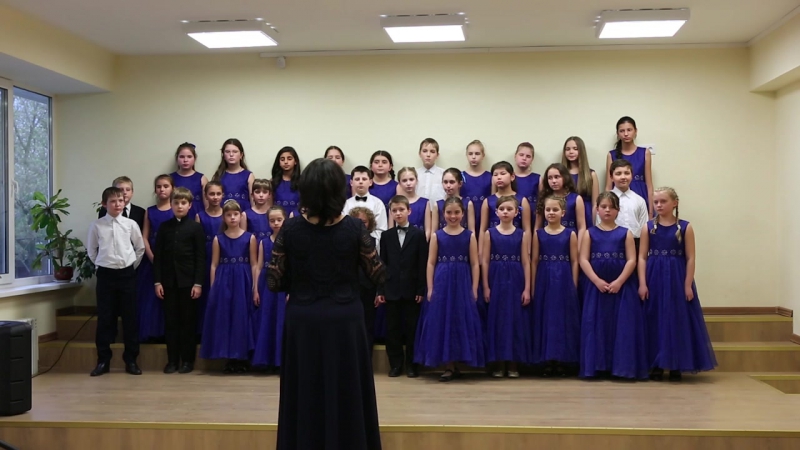 Отчетный концерт среднего хора радуга 2016
