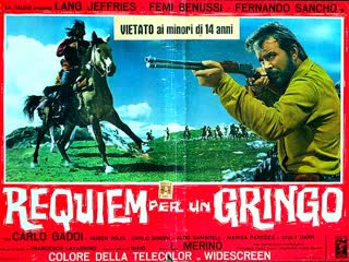 Requiem per un gringo (réquiem para el gringo) (1968) (español)