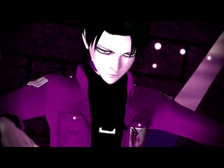 【進撃の巨人】エレンとリヴァイでtrick and treat【mmd】